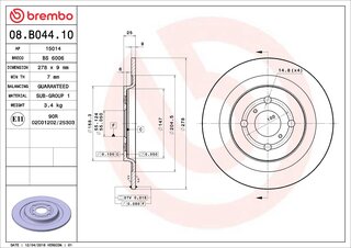 Brembo 08.B044.10