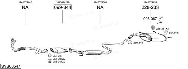 Bosal SYS06547