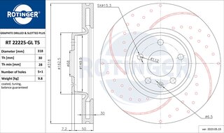 Rotinger RT 22225-GL T5