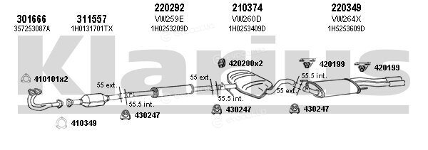 Klarius 930391E