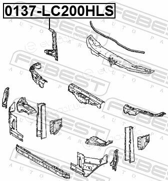 Febest 0137-LC200HLS