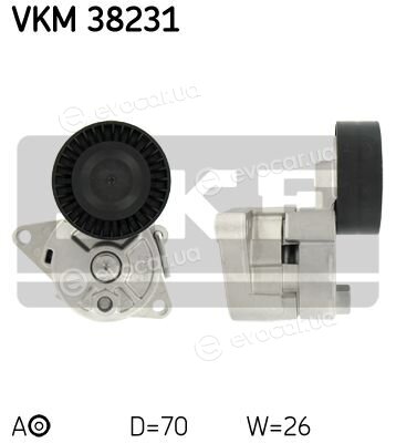 SKF VKM 38231