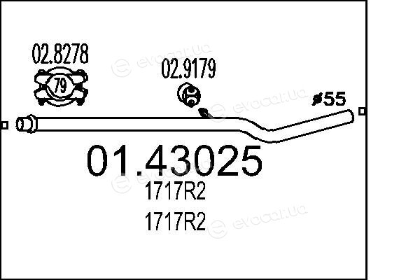 MTS 01.43025