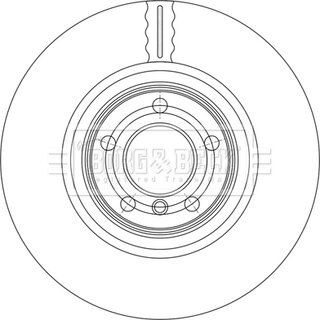 Borg & Beck BBD7010S