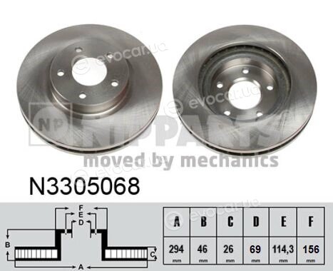 Nipparts N3305068