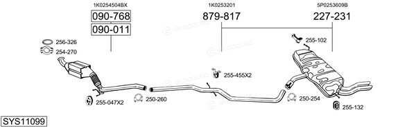 Bosal SYS11099