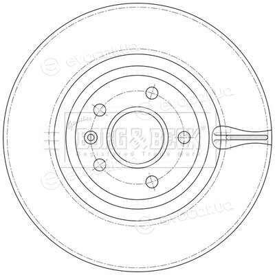 Borg & Beck BBD6223S