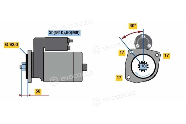 Bosch 0 001 261 006