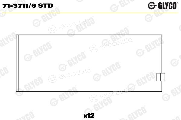 Glyco 71-3711/6 STD