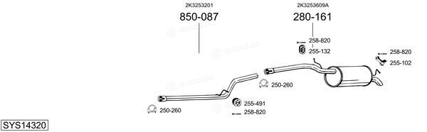 Bosal SYS14320