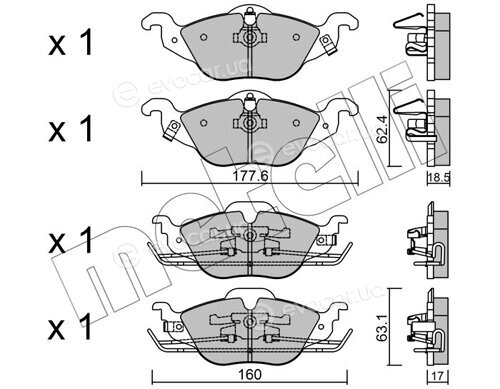 Metelli 22-0257-0