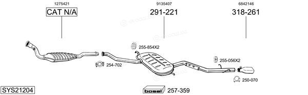 Bosal SYS21204