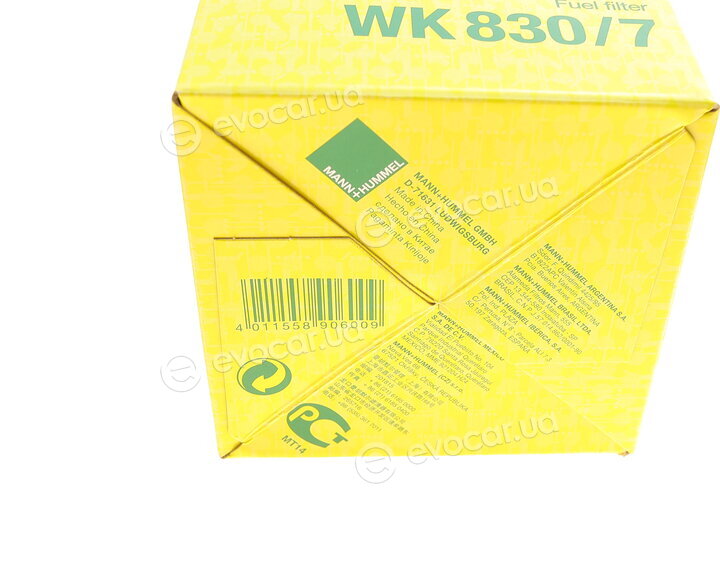 Mann WK 830/7