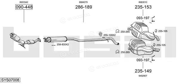 Bosal SYS07008