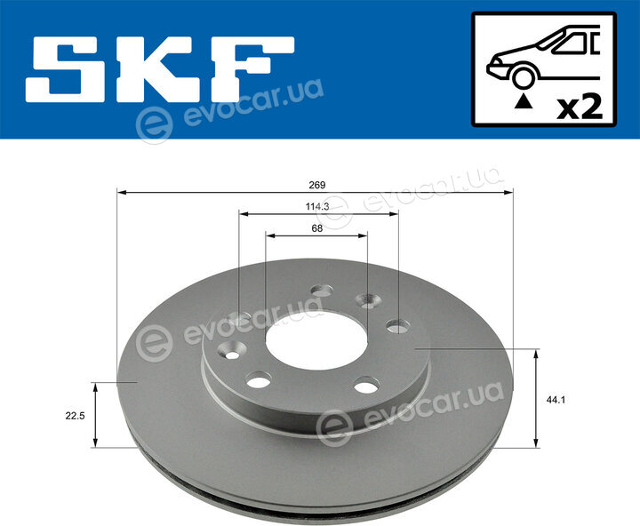 SKF VKBD 81052 V2