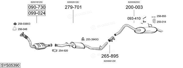 Bosal SYS05390