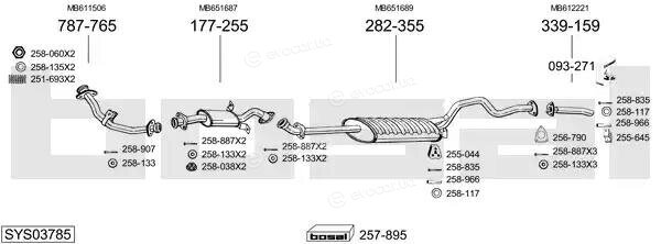 Bosal SYS03785