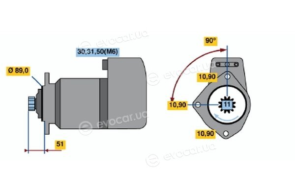 Bosch 0 001 416 036