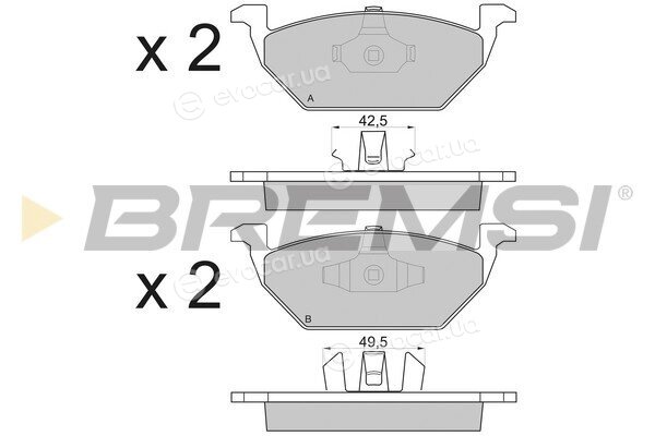 Bremsi BP2835