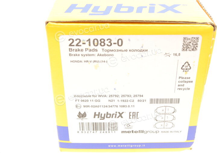 Metelli 22-1083-0