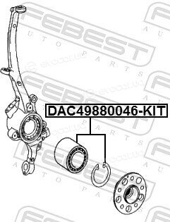 Febest DAC49880046-KIT