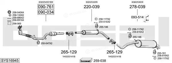 Bosal SYS16945