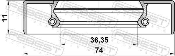 Febest 95GDS-39741111R