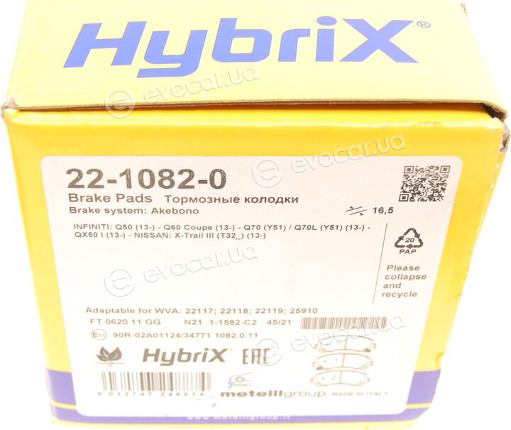 Metelli 22-1082-0