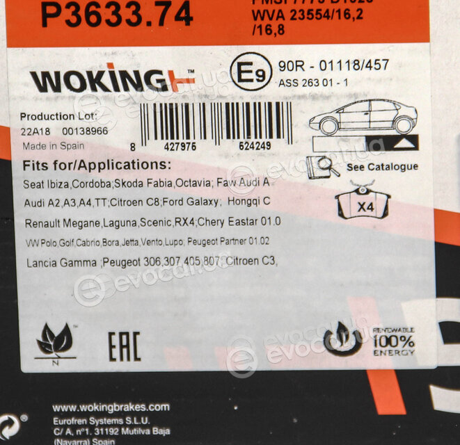 Woking P3633.74