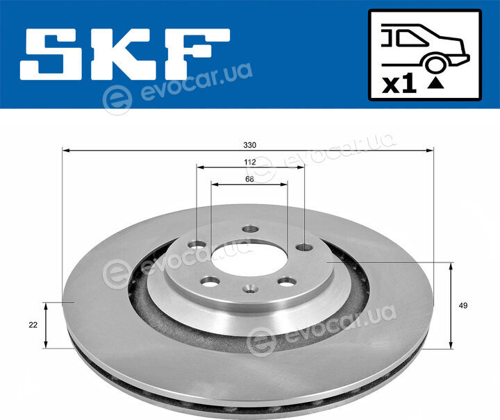 SKF VKBD 90371 V1