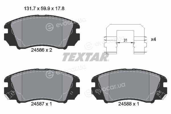 Textar 2458601