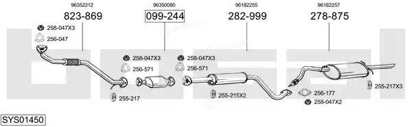 Bosal SYS01450