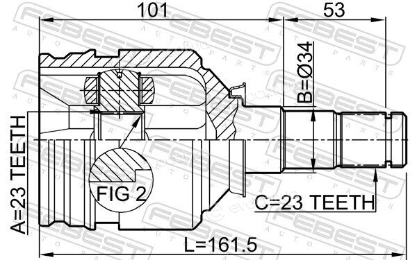 Febest 0111-1NZFE