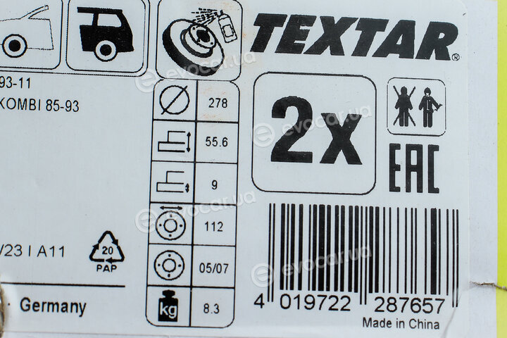 Textar 92032703
