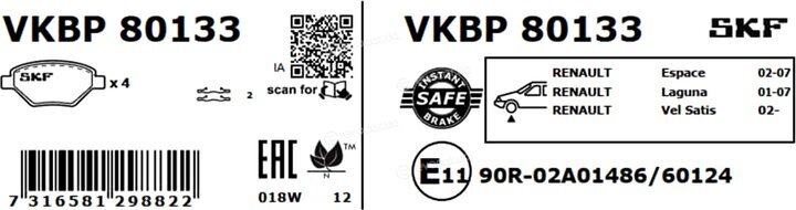 SKF VKBP 80133