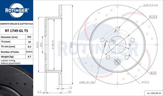 Rotinger RT 1749-GL T5