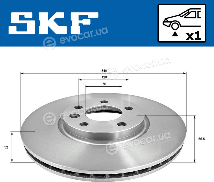 SKF VKBD 81084 V1
