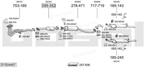 Bosal SYS04407