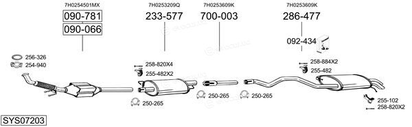 Bosal SYS07203