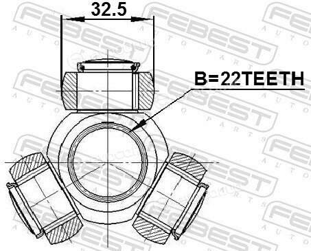 Febest 2216-CER