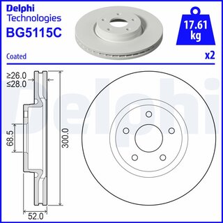 Delphi BG5115C