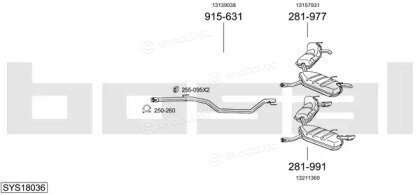 Bosal SYS18036