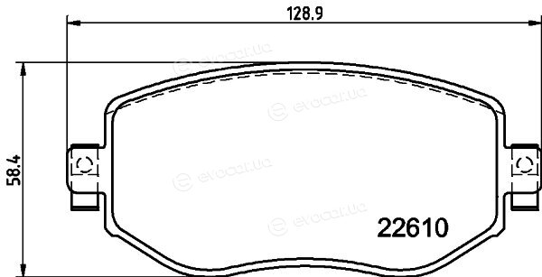 Hella Pagid 8DB 355 025-851