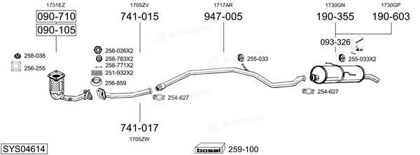 Bosal SYS04614