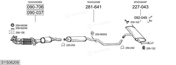 Bosal SYS06209