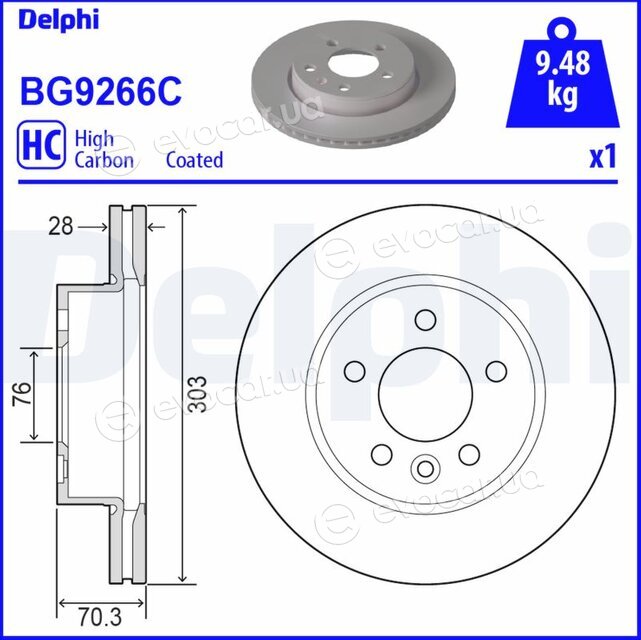 Delphi BG9266C