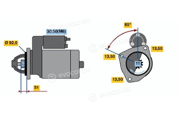 Bosch 0 001 371 006