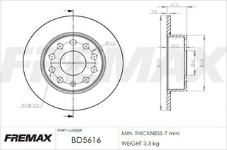 Fremax BD-5616