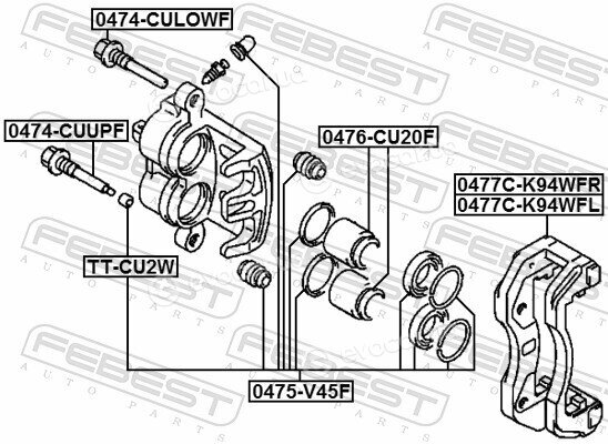 Febest 0477C-K94WFL