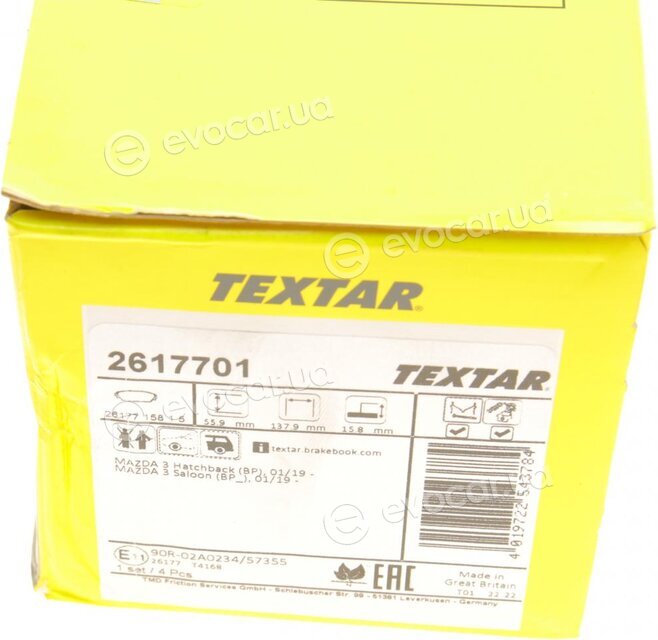 Textar 2617701